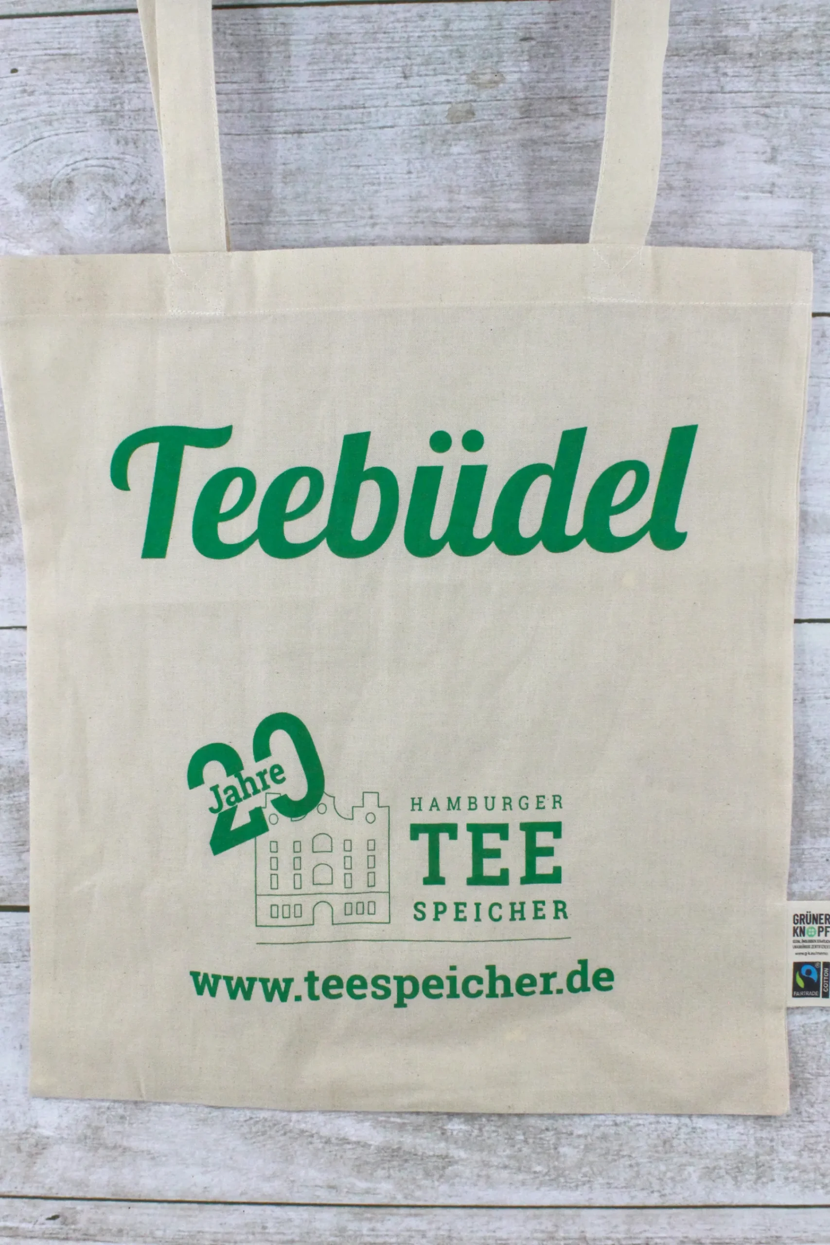 Hamburger Teespeicher Bio-Baumwoll-Tragetasche Discount
