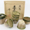 Hamburger Teespeicher Gyokuro Set Oribe, 7-teilig im Holzkasten Outlet