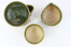 Hamburger Teespeicher Gyokuro Set Oribe, 7-teilig im Holzkasten Outlet