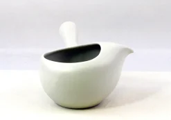 Hamburger Teespeicher Tea Instructor Kyusu, offen, weiß Outlet