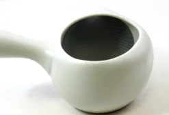 Hamburger Teespeicher Tea Instructor Kyusu, offen, weiß Outlet